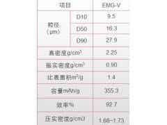 杉杉 人造石墨 EMG-V圖2