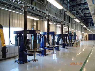 鵬翼化工 客戶非標設(shè)計生產(chǎn)線