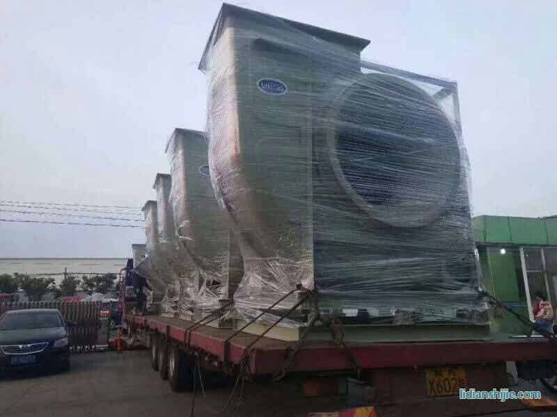 頂裕11臺玻璃鋼防腐風機發往江西某工地