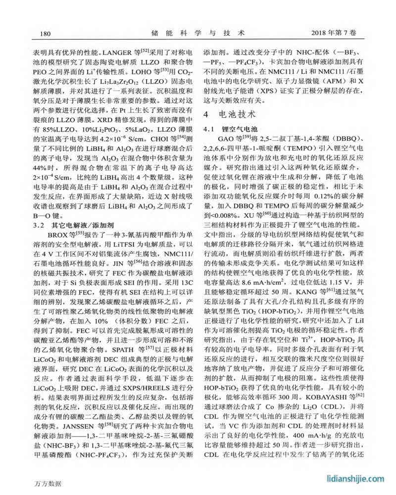鋰電池百篇論文點評