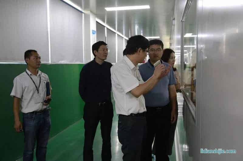 參觀鵬輝能源河南生產基地