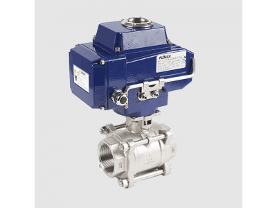 弗雷西 電動三片式球閥圖1