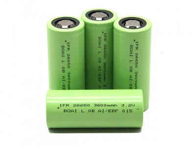 零點新能源 安全低溫動力26650鐵鋰電池圖2