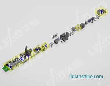 先導(dǎo)智能模組&PACK組裝工程方形模組組裝線