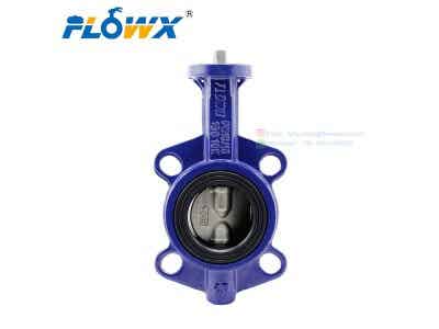 弗雷西 手動對夾蝶閥 不銹鋼蝶閥 PTFE圖2