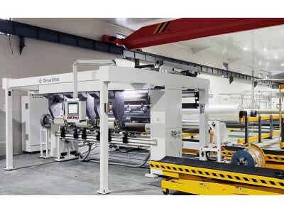 大華工控 獨立臂驅動收卷分切機