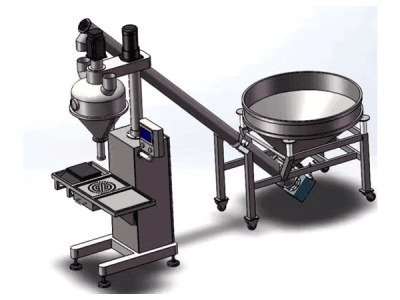 中利包裝 10-5000g粉末半自動包裝機圖1