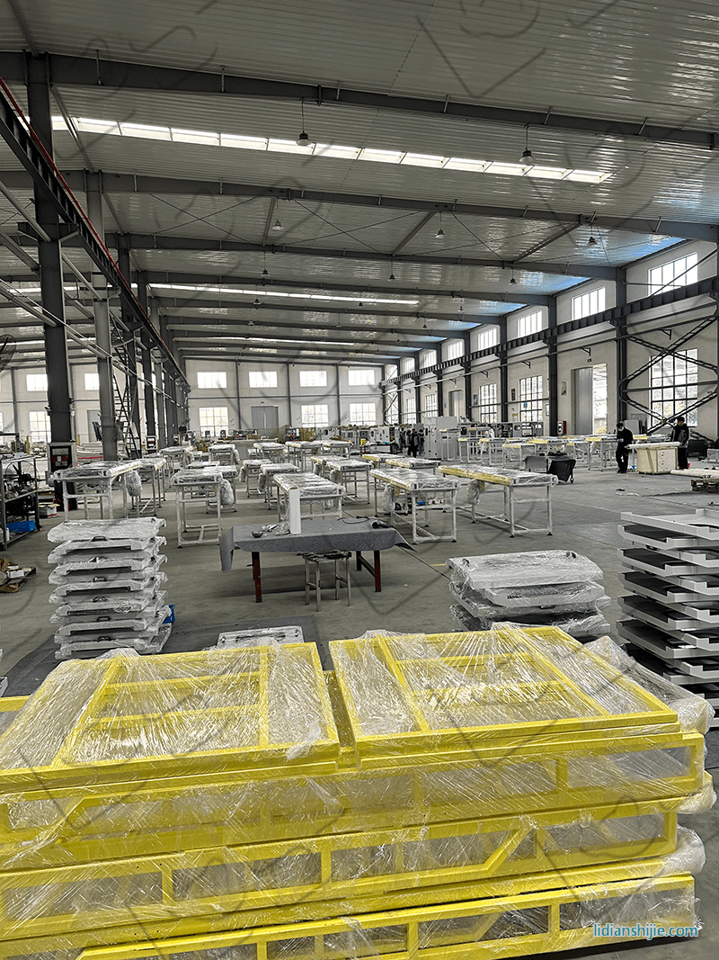 新能源锂电隧道辊�{�窑炉��@环外轨线