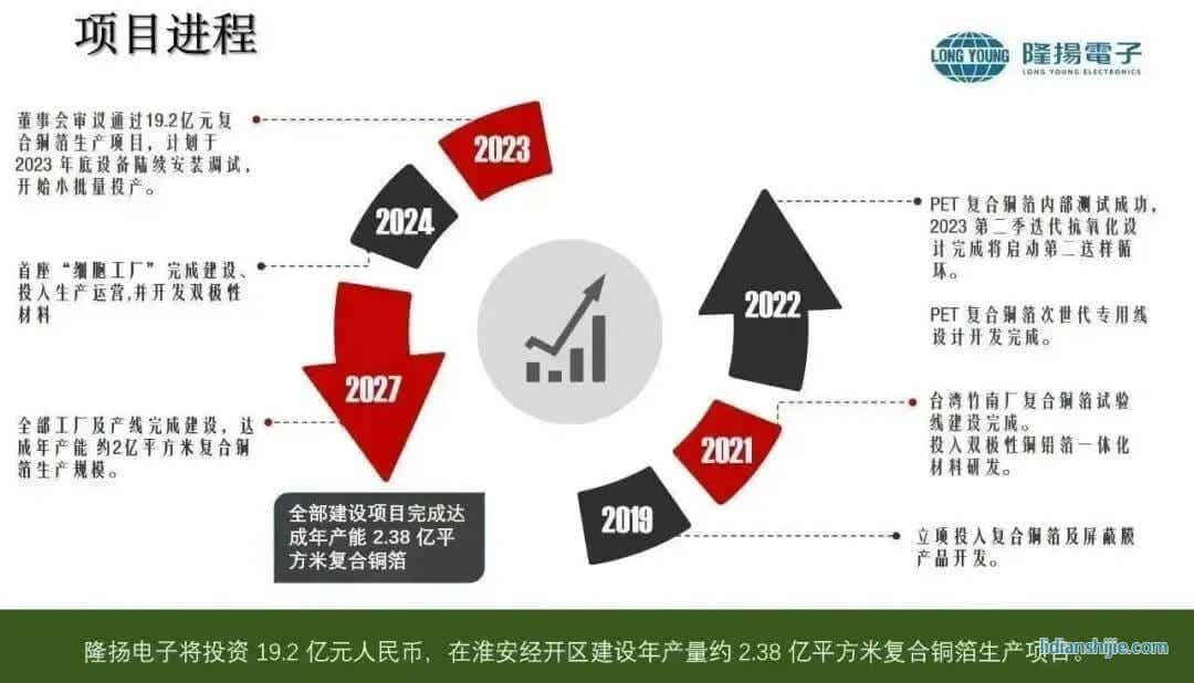 隆揚電子通過總投資19.20億元人民幣復合銅箔生產項目