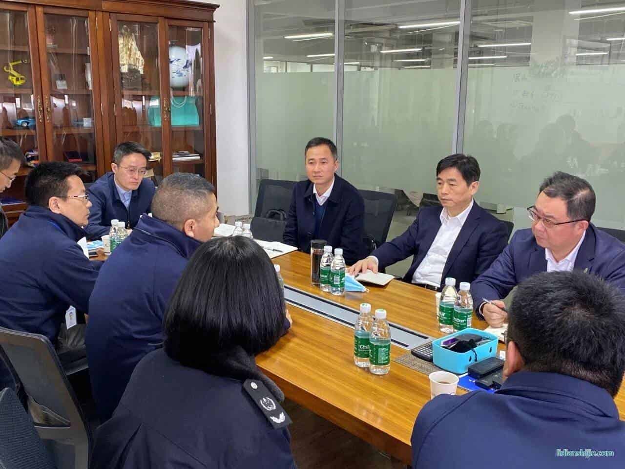 昆山市委常委管鳳良一行蒞臨科瑞恩走訪調(diào)研