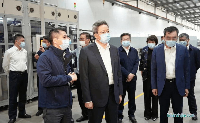 南通市市委副書(shū)記、市長(zhǎng)吳新明一行蒞臨南通科瑞恩調(diào)研