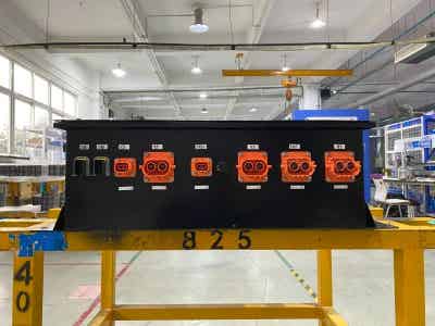 科易低速無人車鋰電池 76.8V 230Ah無人智能物流快遞配送車鋰電池圖2