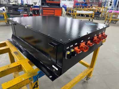 科易低速無人車鋰電池 76.8V 230Ah無人智能物流快遞配送車鋰電池圖4