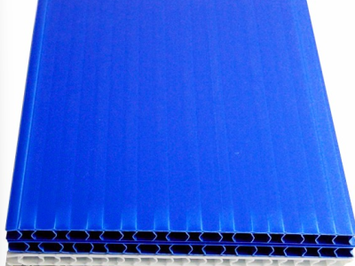 塑料PP中山文嘉中空板手提板中空板隔膜板圖1